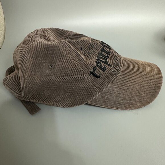 Official Taylor Swift Hat Reputation Stadium Tour Corduroy Baseball Cap brown - Picture 2 of 6